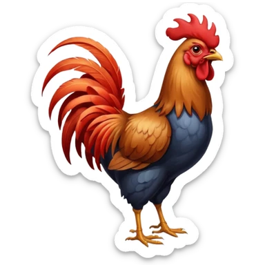 Cock sticker