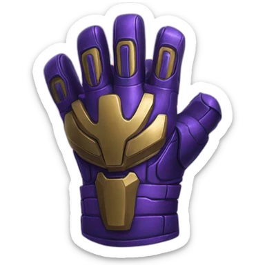  Thanos Gauntlet Glove sticker