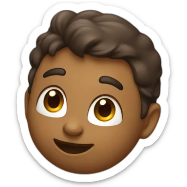 Chat qui fait un bisou sticker