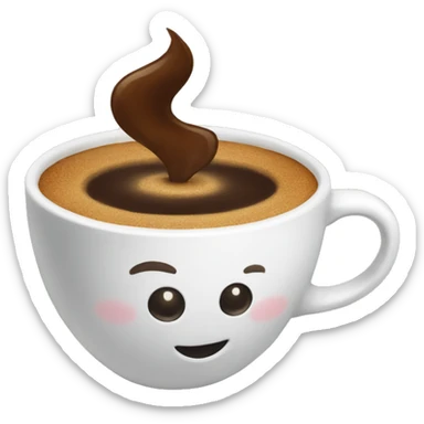 Coffe sticker