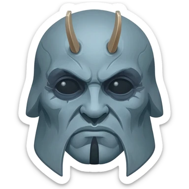 Sauron Yüzü sticker