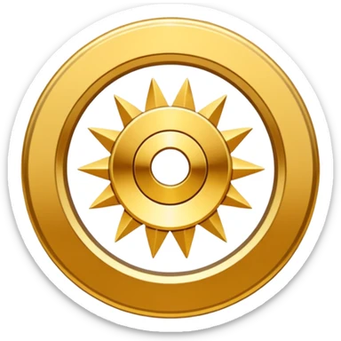 Sudarshan chakra sticker