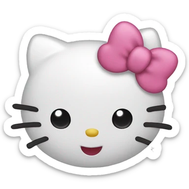 Hello kitty sticker