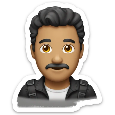 Hombre cansado sticker