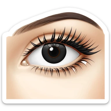 Gözleri kapalı, beyaz tenli ve siyah kıvırcık saçlı bir kadın avatar, battaniyeye sarılmış halde beyaz bir Türk kahvesi fincanından içeceğini huzurla yudumluyor. sticker