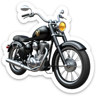 Bullet bike 350 sticker