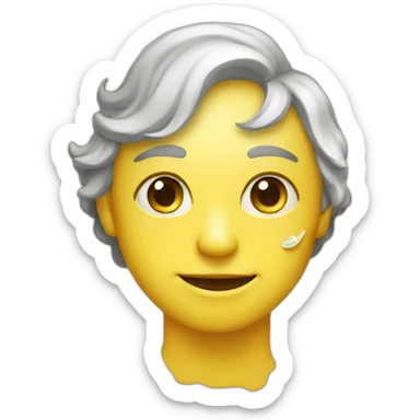 sweet lemon te a sticker