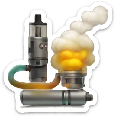 Vape zone sticker
