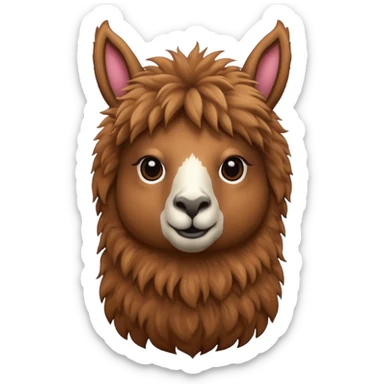 Llama sticker