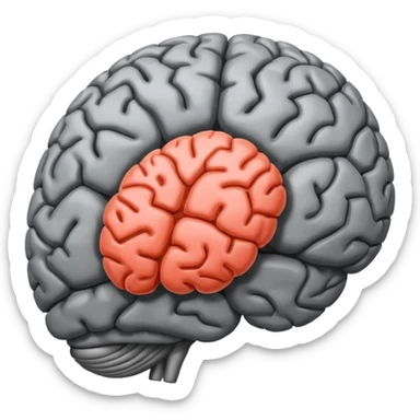 Brain sticker