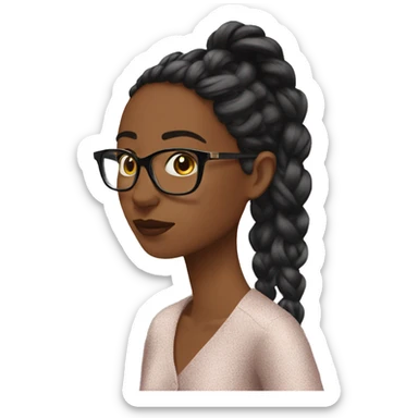 journal mode vogue  sticker