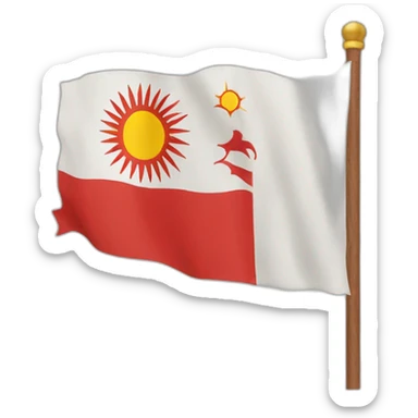 Kyrgyzstan Flag sticker