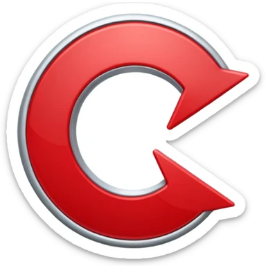 Prompt 15: "Is your backup plan."
Graphic: 🔄 Refresh/loop arrows icon (white with red highlights).
Animation: Arrows rotate smoothly.
Background: Transparent. sticker