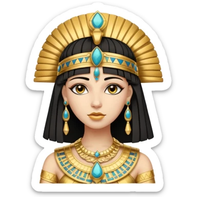 cleopatra sticker