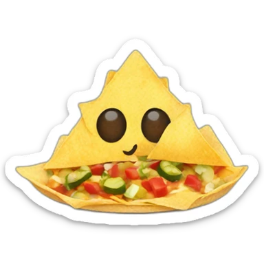 mexican-nachos sticker