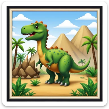 dinosaur Museum sticker