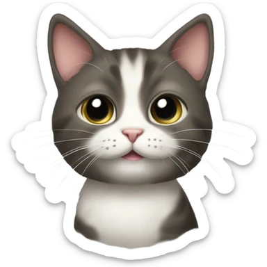 munchkin cat sticker