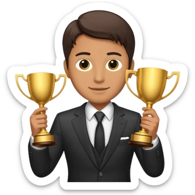 billionaire trophy sticker