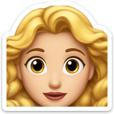 Belle from Beauty and the Beast sticker