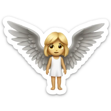 Fallen angel sticker