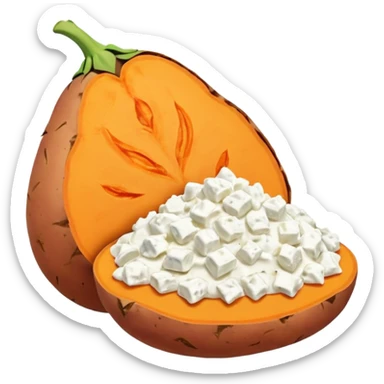 	Sweet Potato with Cottage Cheese sticker