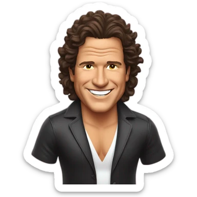 Colombian Singer Carlos Vives sticker