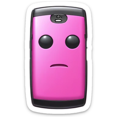 Pink Motorola Razr V3 sticker