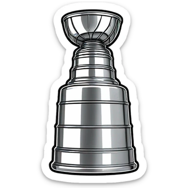 Stanley cup logo sticker