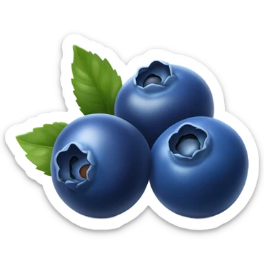 Blueberries  sticker