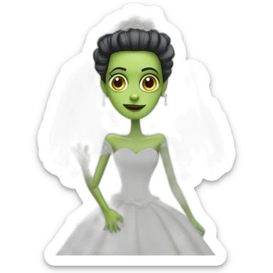 Frankensteinｰbride sticker