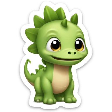 Cute dinasour sticker