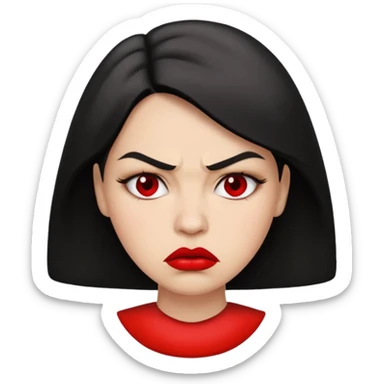 mama enfadada sticker