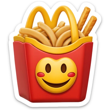 happy meal sticker