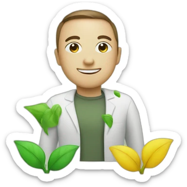 Eco friendly emojis  sticker