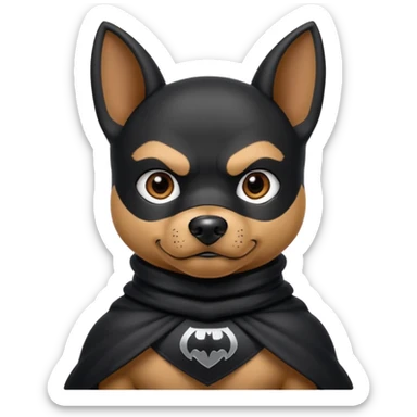 Batdog  sticker