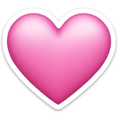 pink Heart  sticker