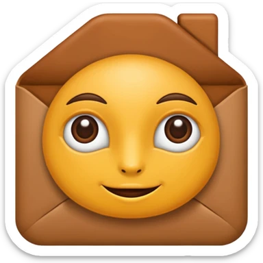 uma madeira com cara de sticker