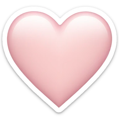 pal pink heart sticker