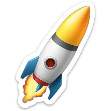Social media with a rocket fire on its back “boost “ sticker
