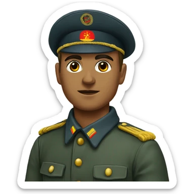 GDR Soldier sticker