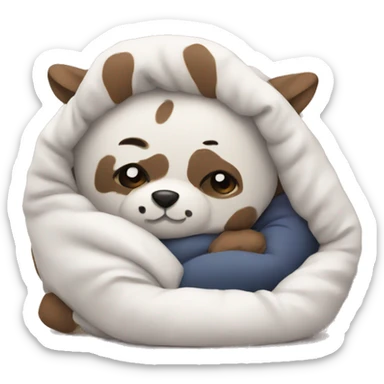 Snuggle sticker
