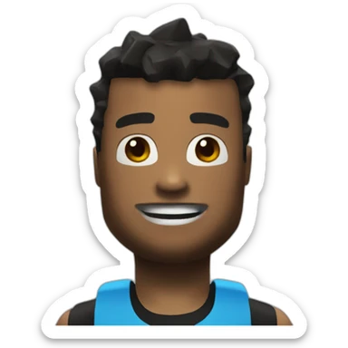 roblox avatar of iii sticker