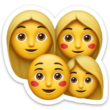 میشه عکس یک نفر را بزارم و بگم پیامی از جانب اون در قالب ایموجی ایموجی تشکیل بشه sticker