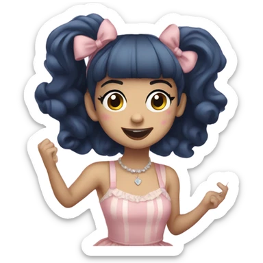 Melanie Martinez dancing  sticker