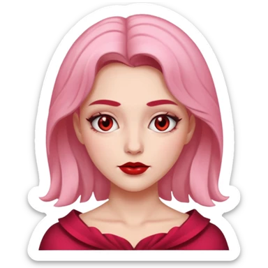 hell rosa Blume cleangirl style sticker