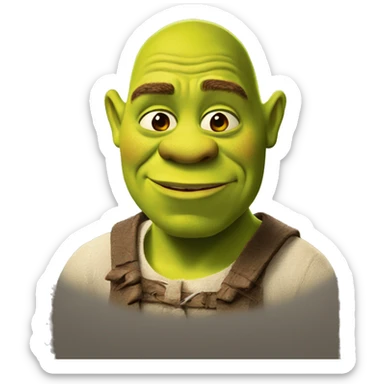 shrek sticker
