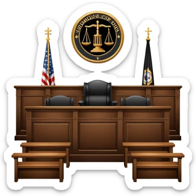  courtroom sticker