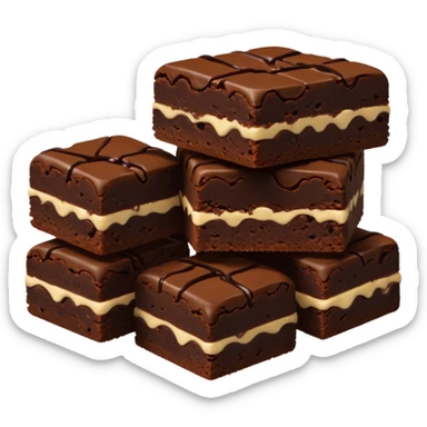Brownie bites sticker