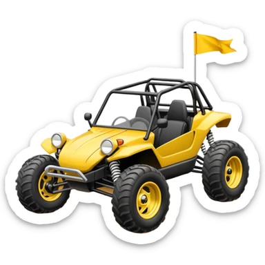 Dune buggy sticker