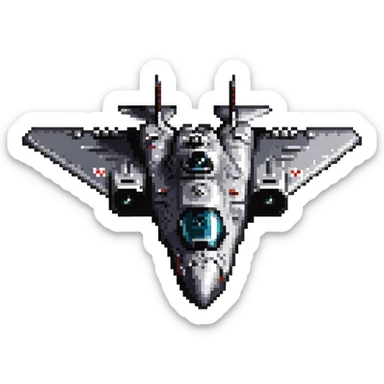 SR-71 Blackbird reconnaissance jet sticker